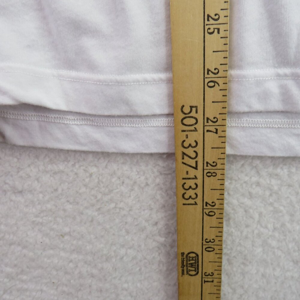 American Fighter Athletic T Shirt Size XL Gray White‎ Pink Metallic Logo - Picture 7 of 7